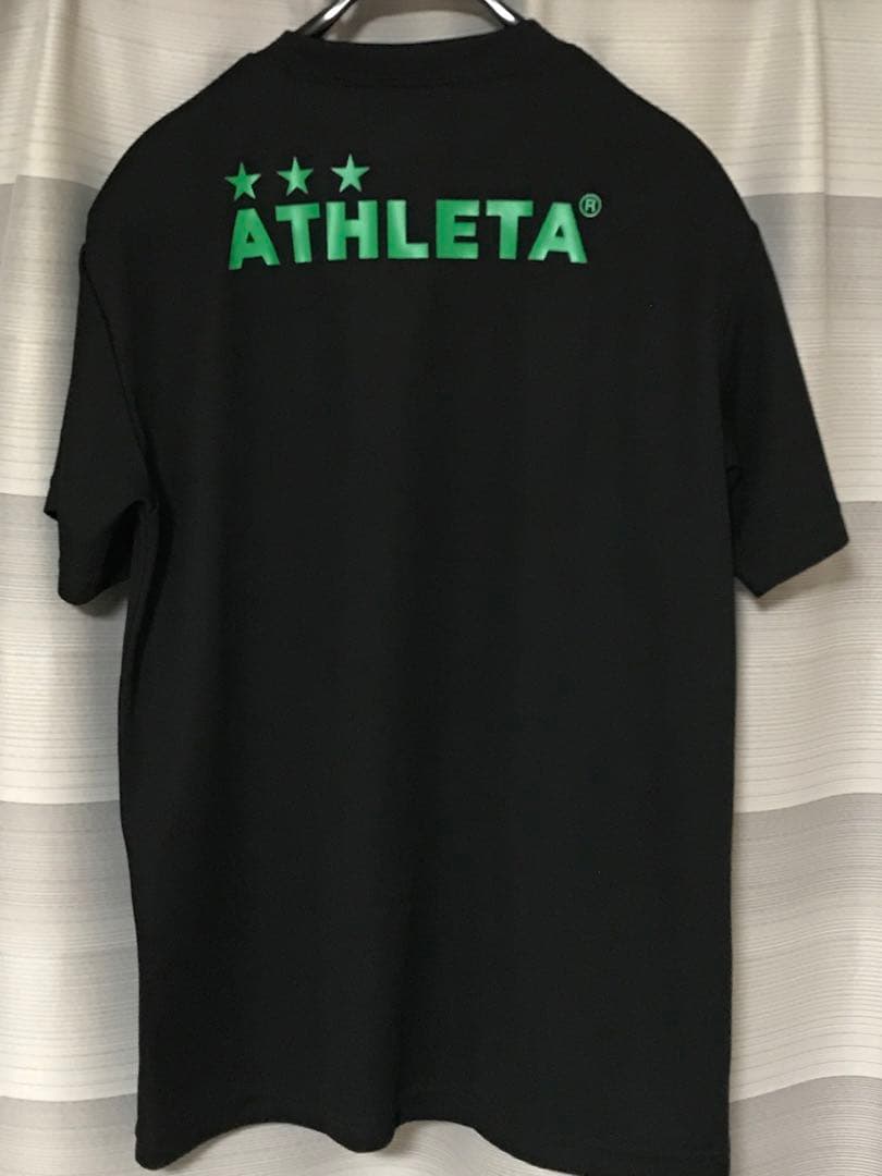 東京ヴェルディ×ATHLETA　アスレタ選手着用移動着Tシャツ　Lサイズ
