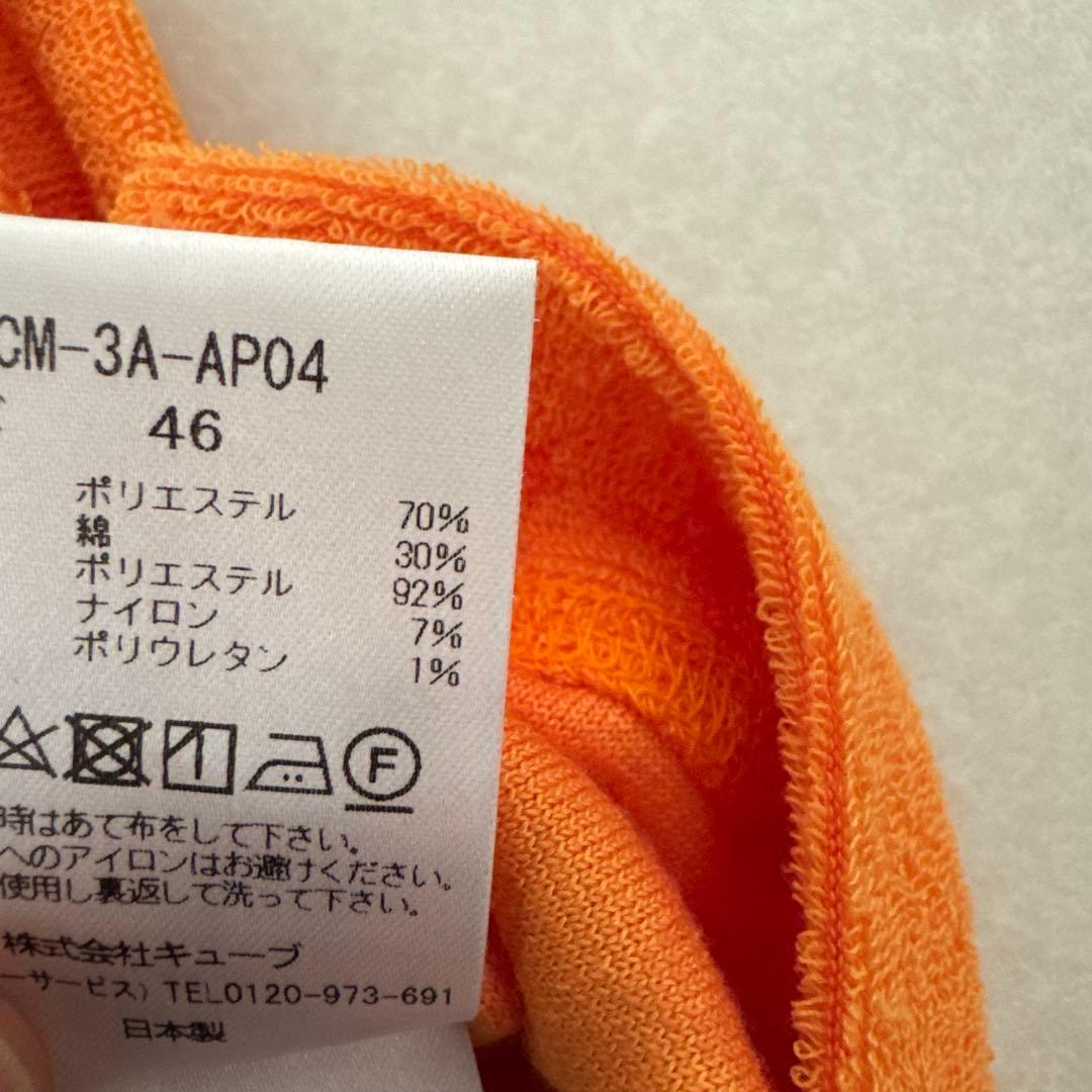 HORN GARMENT ホーンガーメント　ゴルフ　オレンジポロシャツ