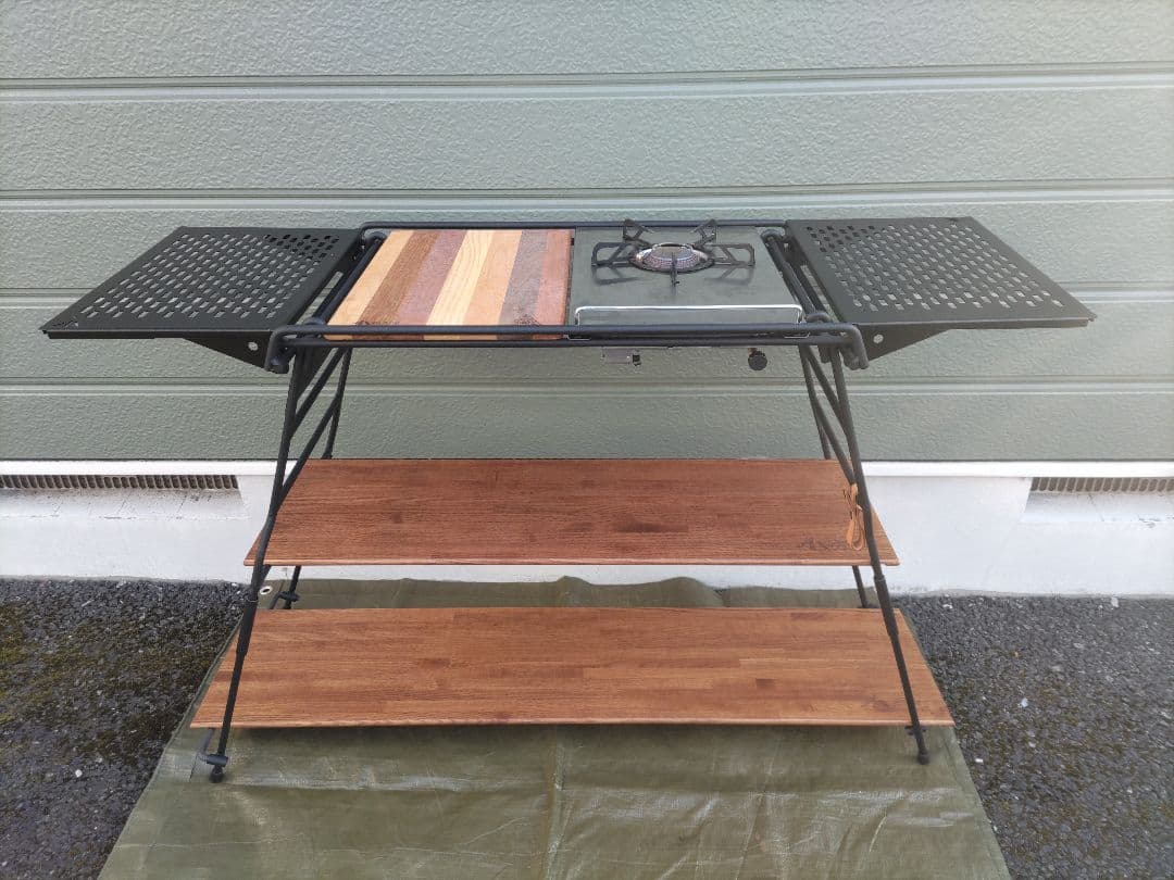 BLACK DESIGN葉月セット＆スノーピークギガパワープレートバーナーLI