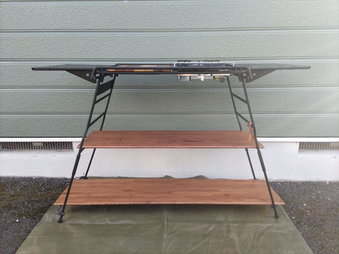 BLACK DESIGN葉月セット＆スノーピークギガパワープレートバーナーLI