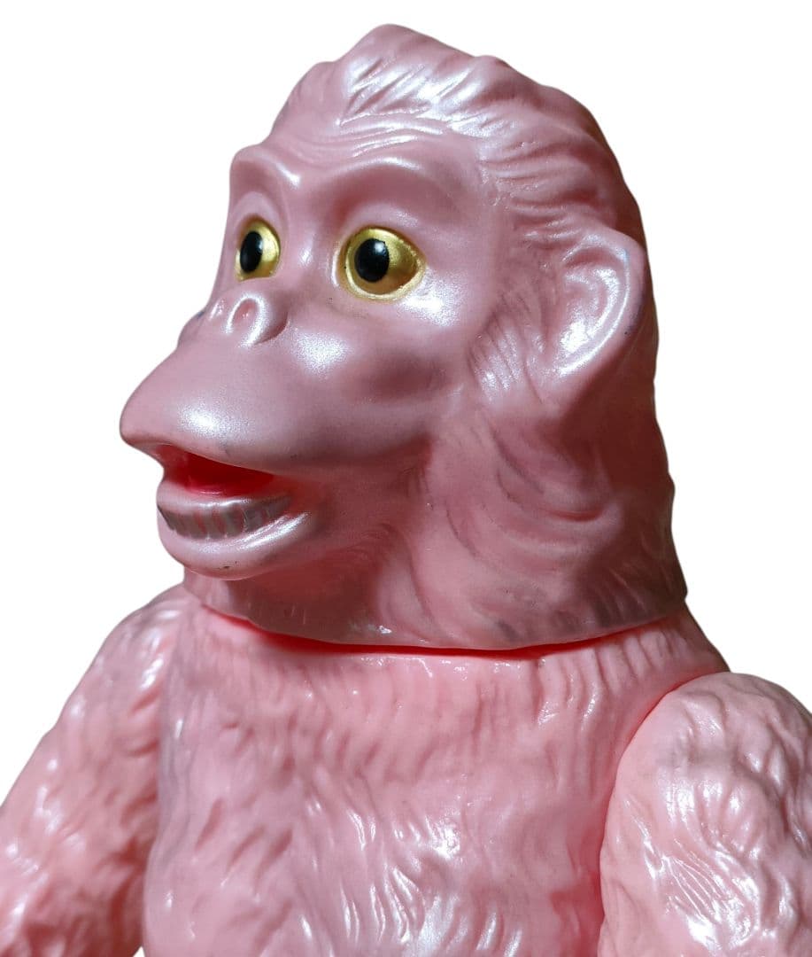 【円谷プロ】ブルマァク 復刻版 ゴロー ピンク ソフビ