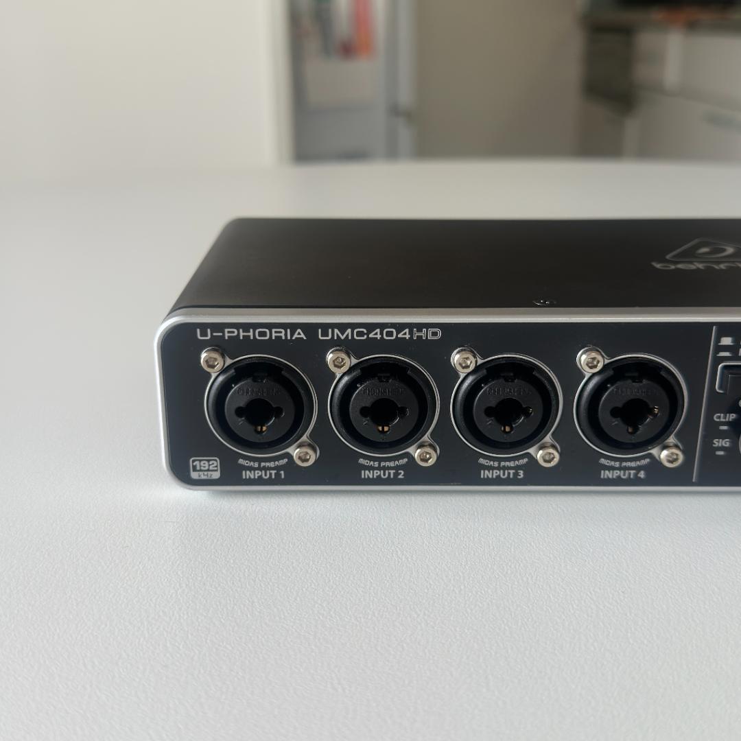 U-PHORIA UMC404HD オーディオインターフェイス
