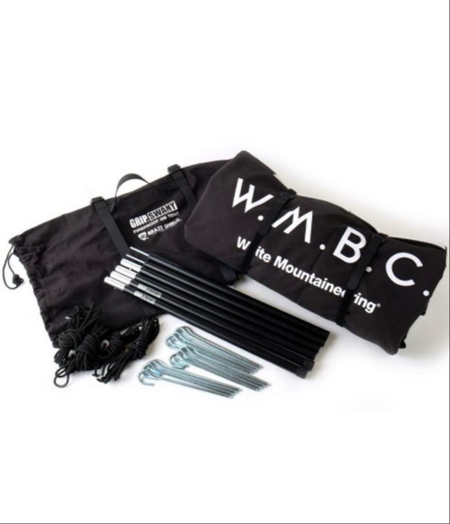 W.M.B.C. キャンプテント ブラック/ホワイト