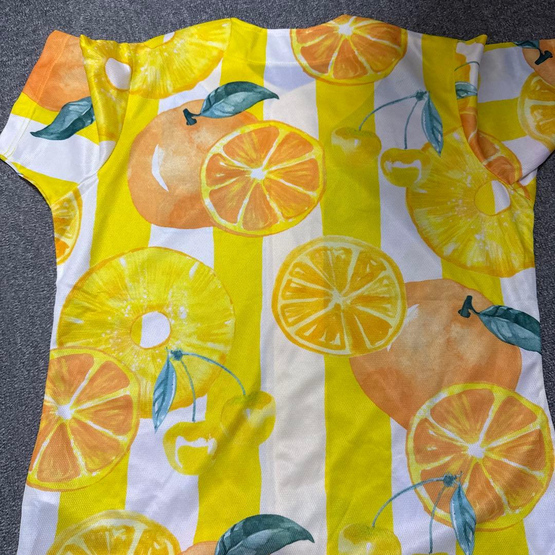 阪神タイガース　 佐藤輝明直筆サイン入りフルーツ柄ユニフォーム 女性用