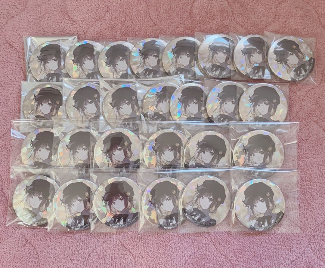 【訳あり】セカイの宝石箱 東雲絵名 缶バッジ 27点セット