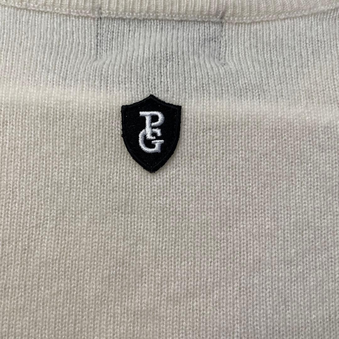 半額以下‼️ PEARLY GATES アイボリー セーター カシミヤ100%