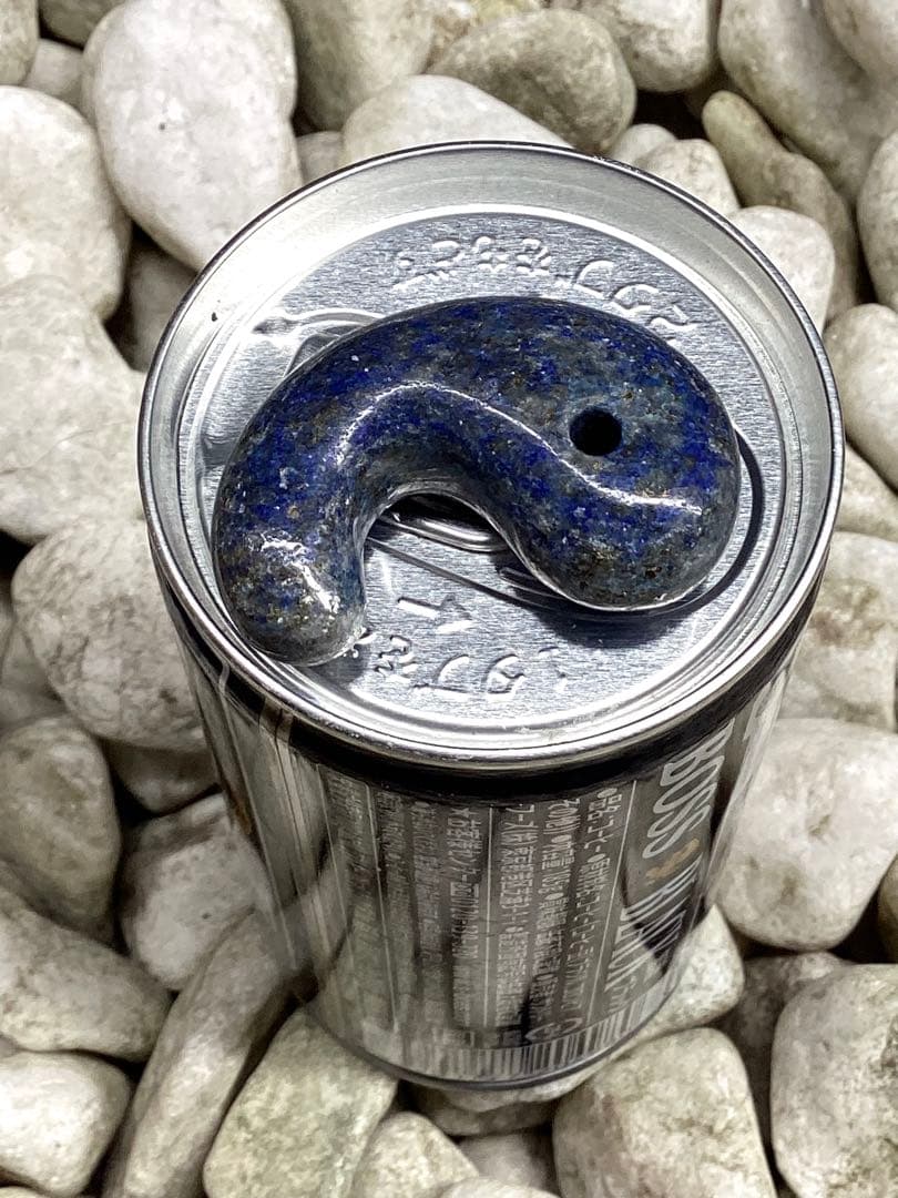 ✳限定1点‼️ 幸運招く　貴重ラピスラズリ勾玉　特大　鑑別書取得品