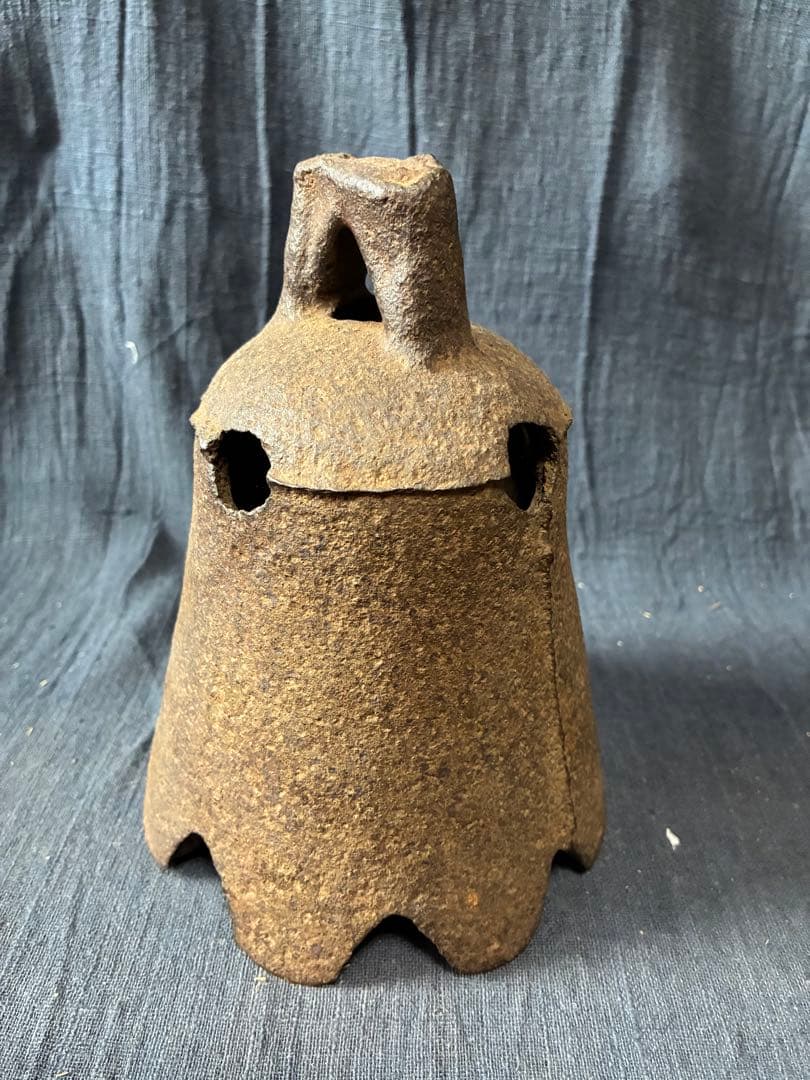 鉄製風鐸　仏教美術　寺院の軒先に吊るす備品　江戸時代