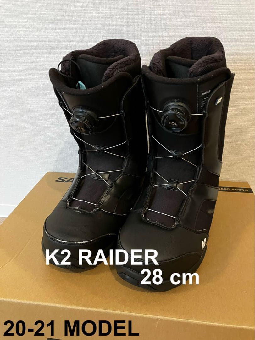 ロココ　K2 RAIDER BOA スノーボードブーツ ブラック