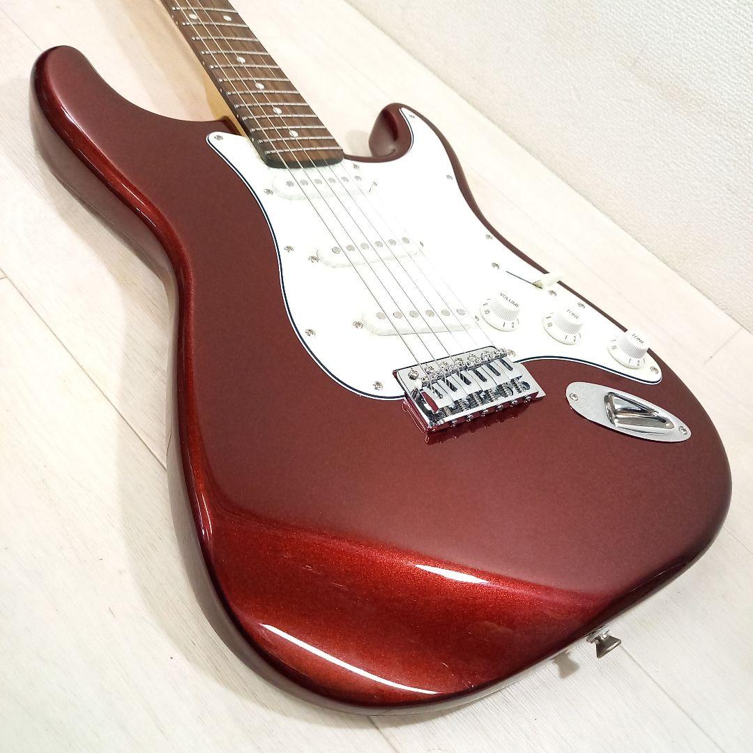 美品◎Mavis ストラトキャスター メタリックワインレッド メイビス セット1