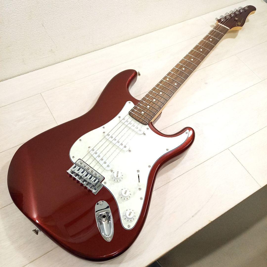 美品◎Mavis ストラトキャスター メタリックワインレッド メイビス セット1