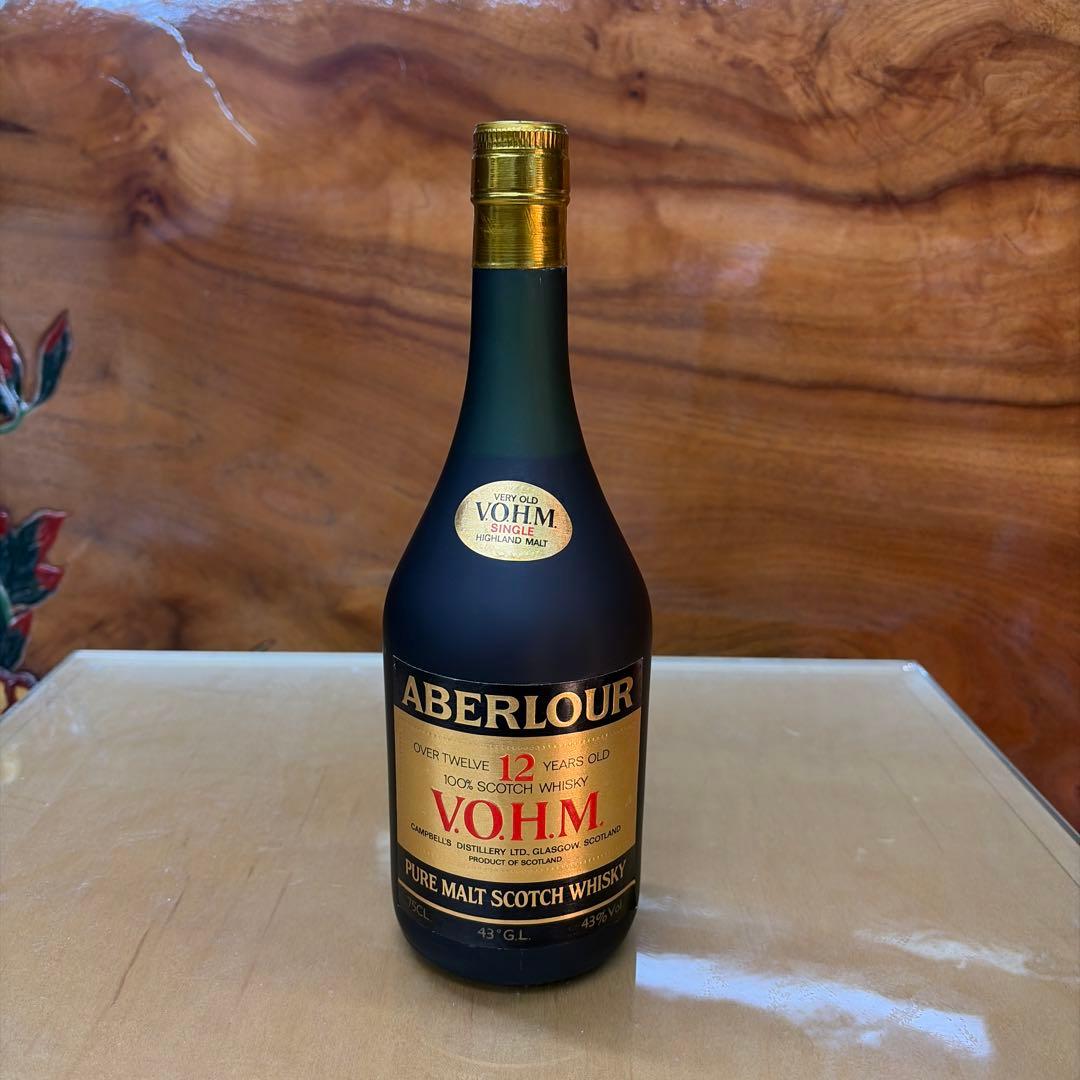 ABERLOUR アベワラー　12年 V.O.H.M スコッチウイスキー