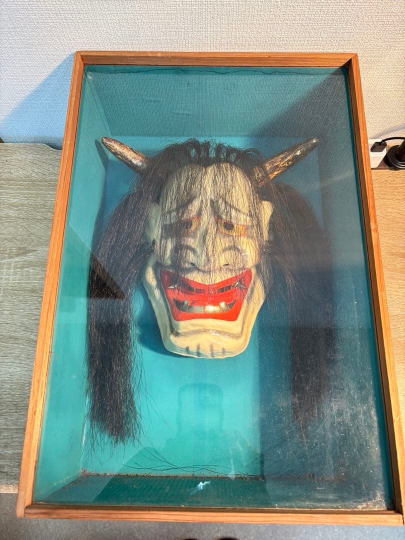 壁掛け 伝統工芸 魔除け　厄除け 神楽面　お面