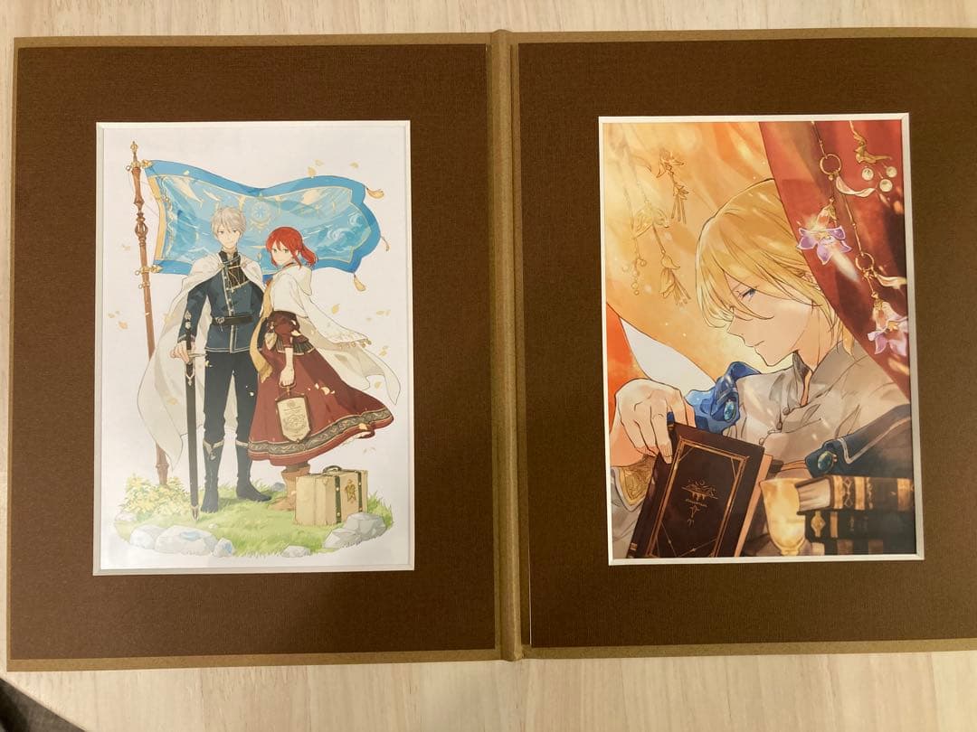 赤髪の白雪姫　図画記録書　アコーディオン　色紙　セット