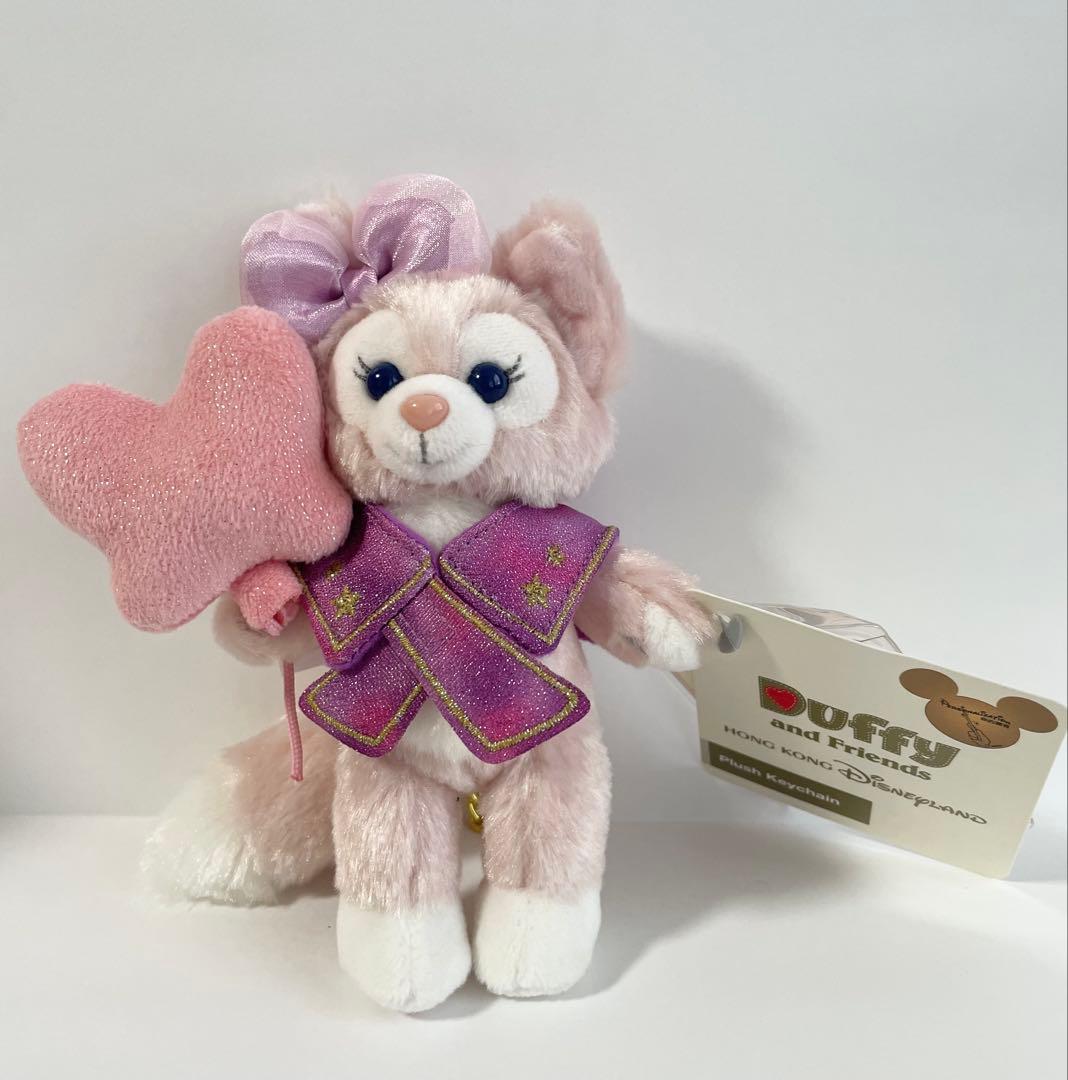 週末セール　香港ディズニーランドステラルーリーナベルぐるみキーチェーン4点セット