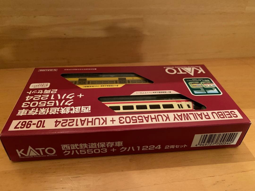 【新品】KATO 10-967 西武5503 + 1224 2両 ショウケース付