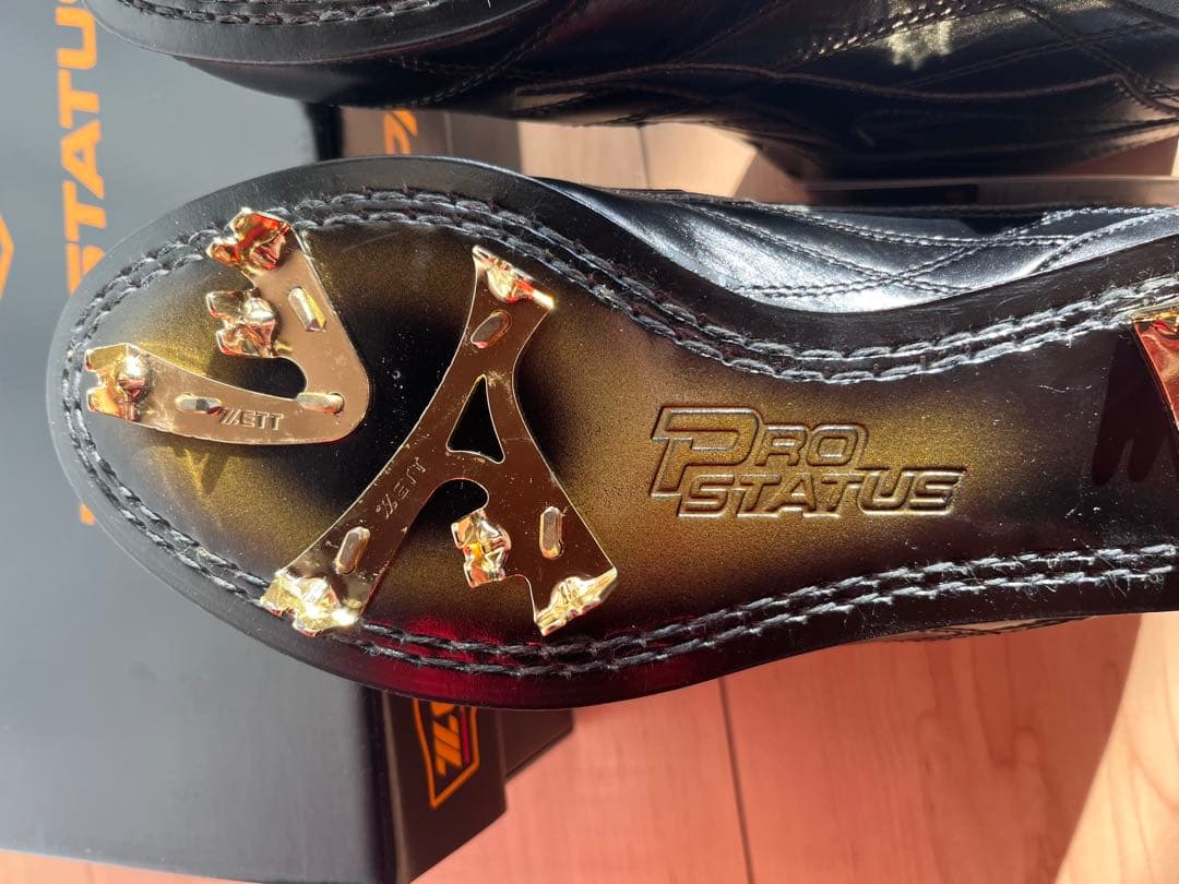 新品ZETT プロステイタス 野球スパイク 革底 27.0 品番：BSR3926