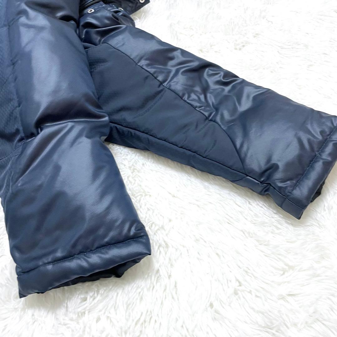 MIZUNOミズノ ダウンベンチコート ダウン80％ 刺繍ロゴ XL 肉厚