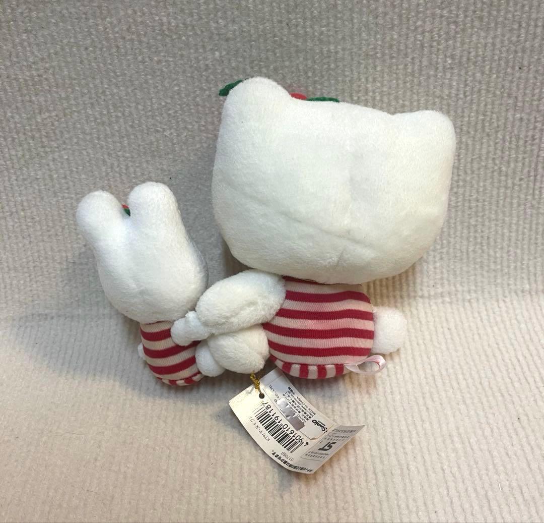 レア•タグ付き☆ハローキティ ウサギ さくらんぼ ドール ぬいぐるみ