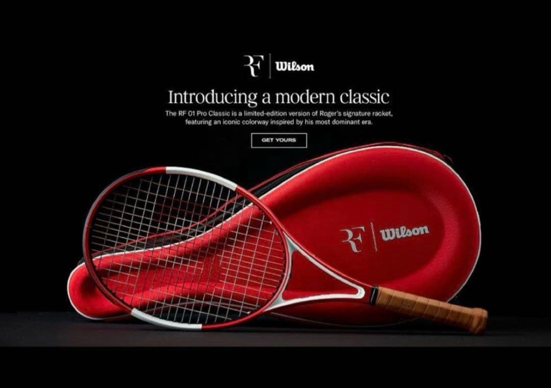Wilson RF01 Pro Classic テニスラケット　G2 ①