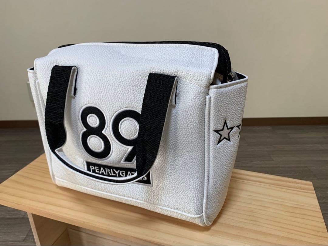 PEARLY GATES パーリーゲイツ　カートバック　新品タグ付　ホワイト