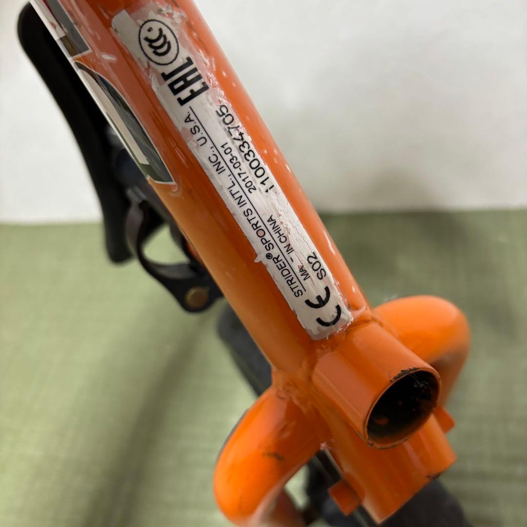 【日本正規品】ストライダー STRIDER スポーツモデル オレンジ 12インチ