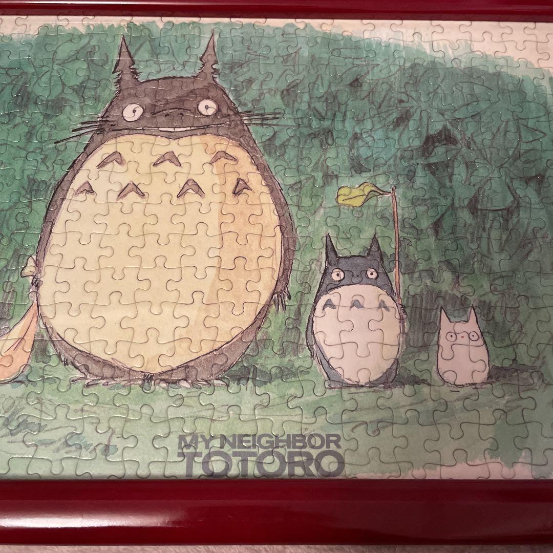となりのトトロ　300ピース　パズル 完成品 ＋おまけ あらいぐま ラスカル ＊
