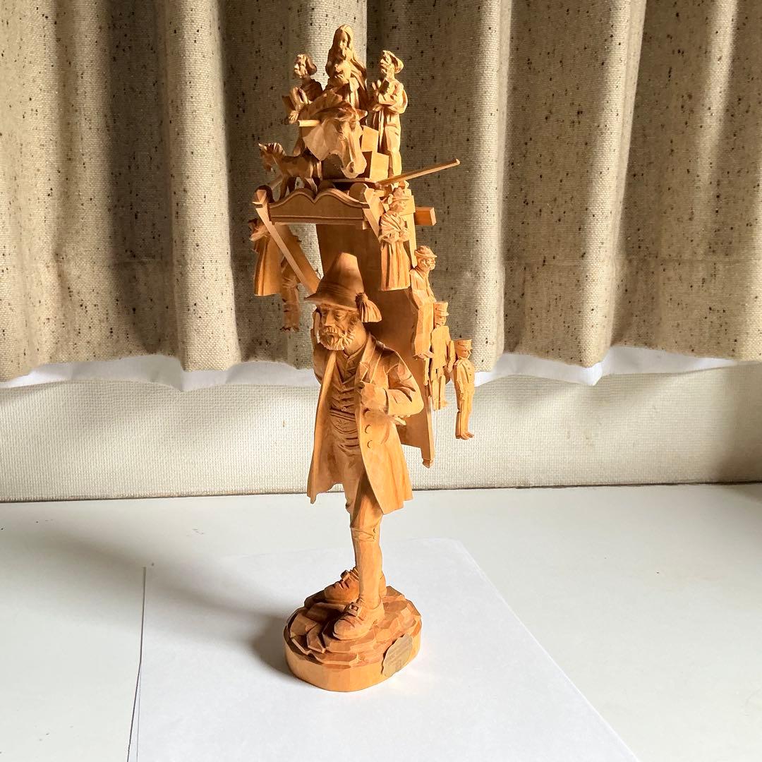 木製　クラクセントレーガー約40センチ