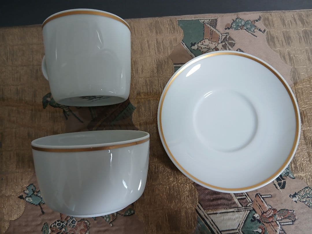 70年代　パンナム　ファーストクラス　機内　カップ　ソーサー　パンアメリカン航空