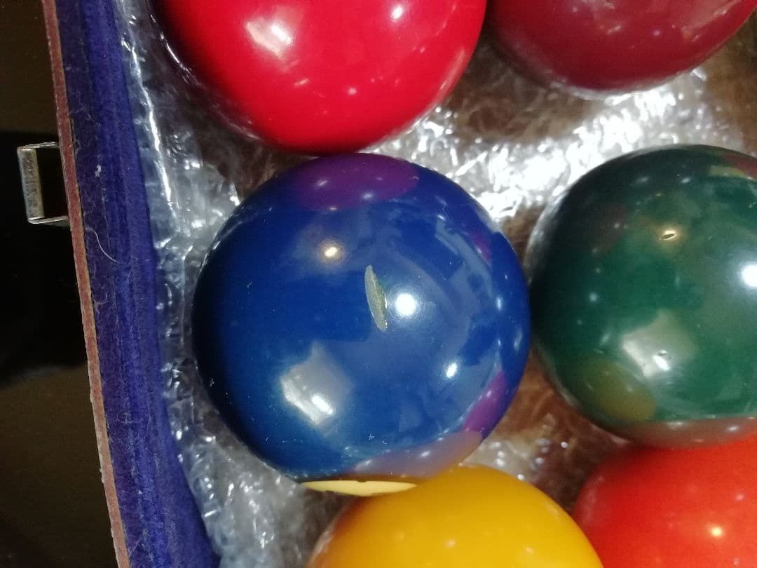 ビリヤードボール　セット！レトロ！