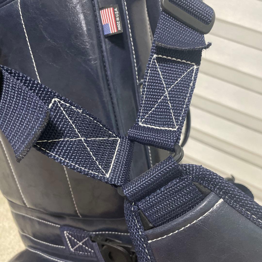 KOZOBELDING ネイビー キャディバッグ スタンド付き