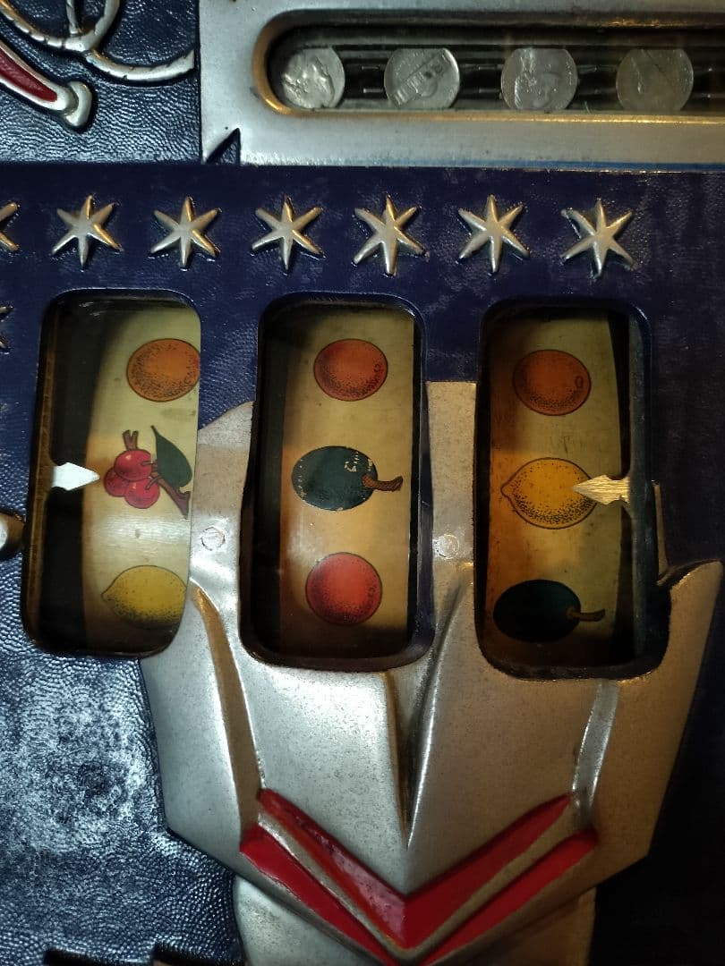 アメリカ スロットマシン 本物 アメリカンアンティーク ガレージ スロット 完動