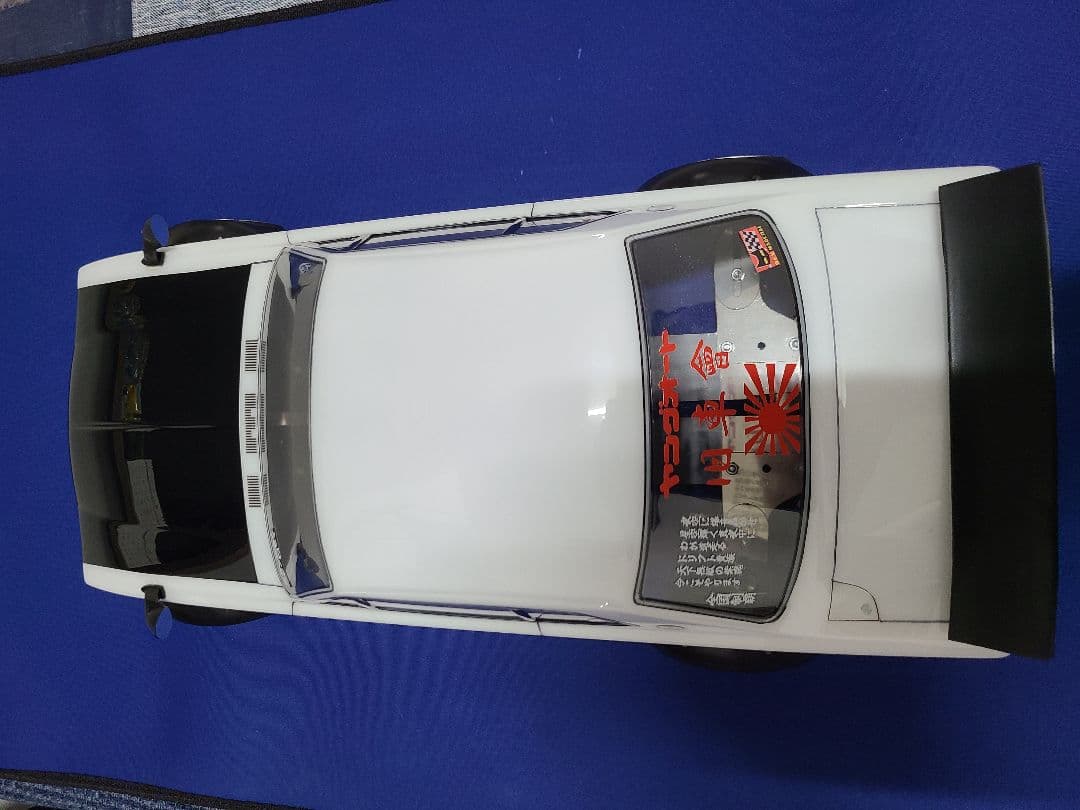 ラジコンボディ　ABCホビー　バリバリカスタム　ハコスカ角目＆ホイール4本セット