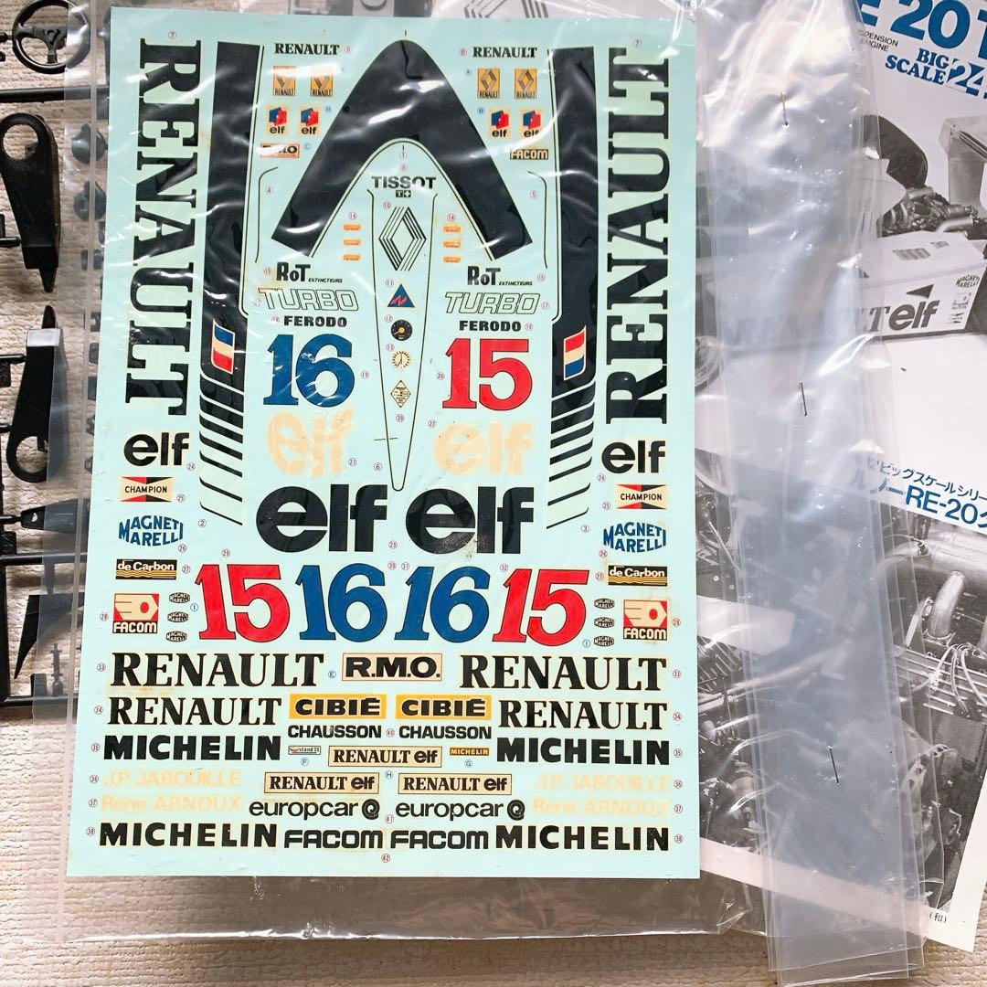 タミヤ 　1/12 　ルノーRE-20ターボ