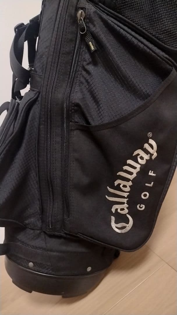 5-56　　　Callaway ゴルフバッグ 黒 スタンド付き