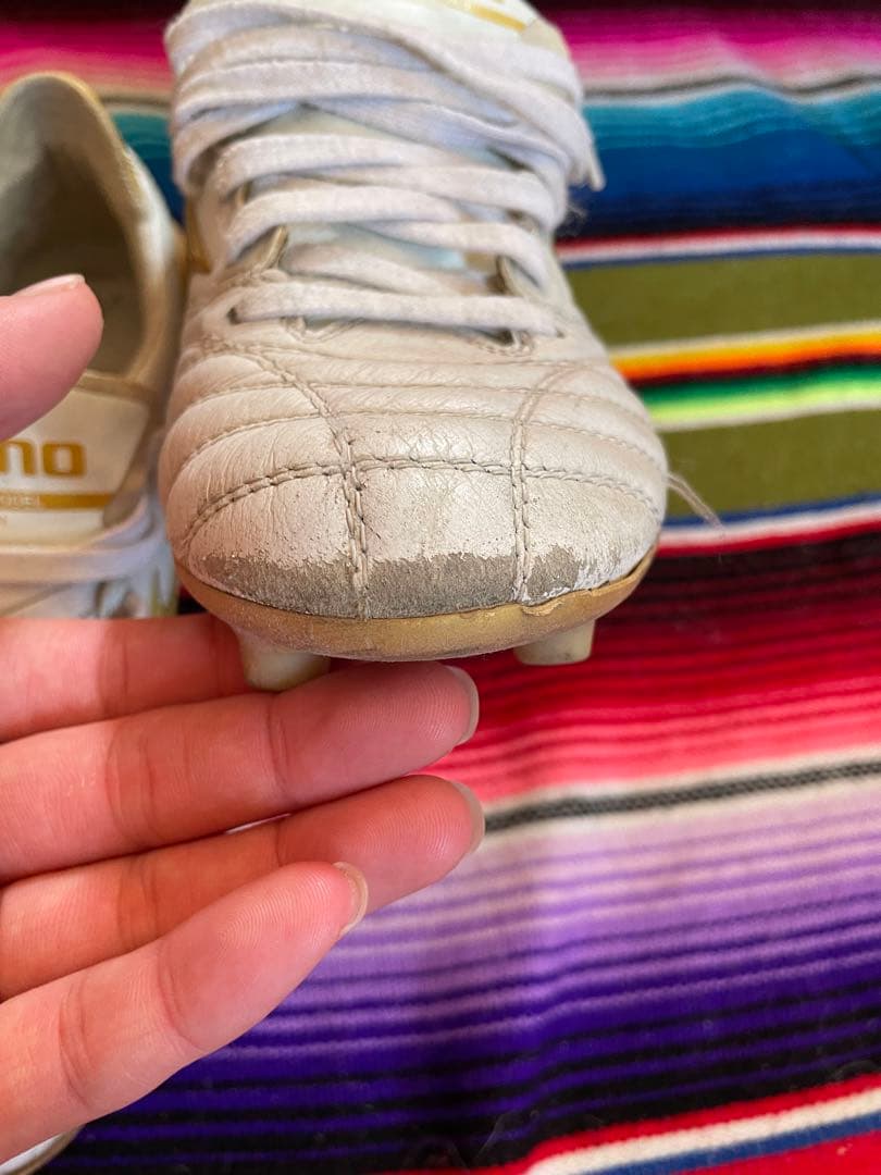 MORELIA NEO Ⅱ ホワイト✖️ゴールド 26.0cm