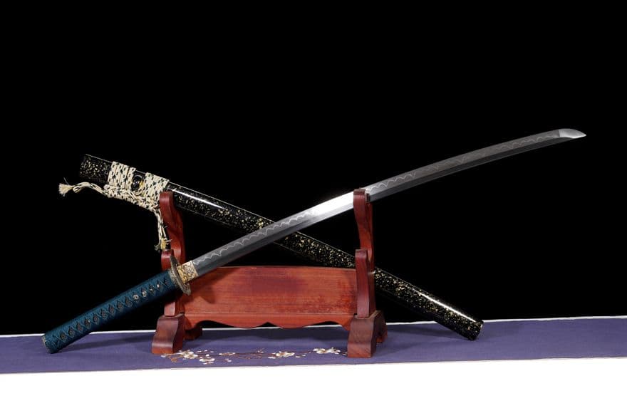 【怒海潜砂】古兵器 武具 刀装具 日本刀　模造刀 居合刀 武士道 鑑賞用 美術刀