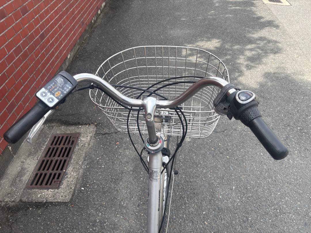 Panasonic 電動アシスト自転車 シルバー