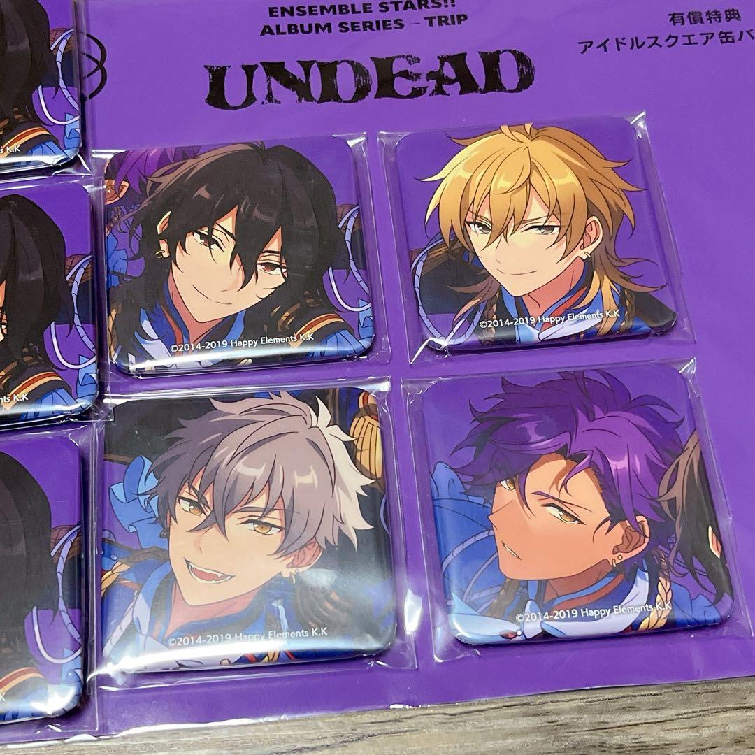 【新品】朔間零 trip 缶バッジ スクエア缶 アルバム缶 UNDEAD