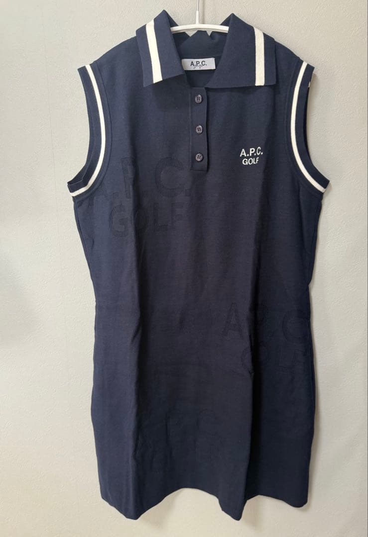 A.P.C. ゴルフ ワンピース ネイビー