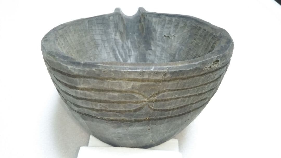 (値下げ)エトウヌプ(片口)　アイヌ民具　レア美品