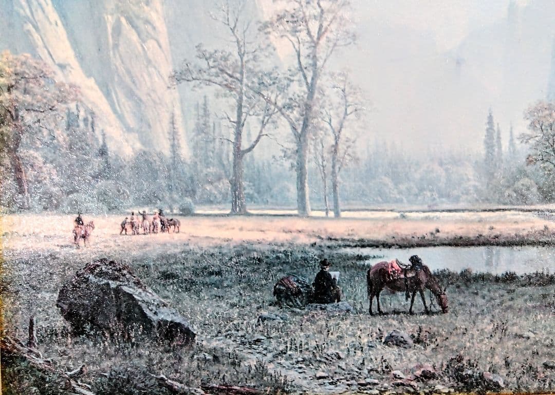 風景画　油彩画　 アンティーク額縁　ゴールドフレーム　【P20号】「匿名配送」