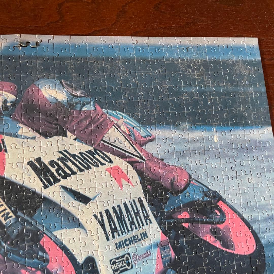 【当時物】平忠彦 フランスグランプリ YAMAHA YZR250ジグソーパズル