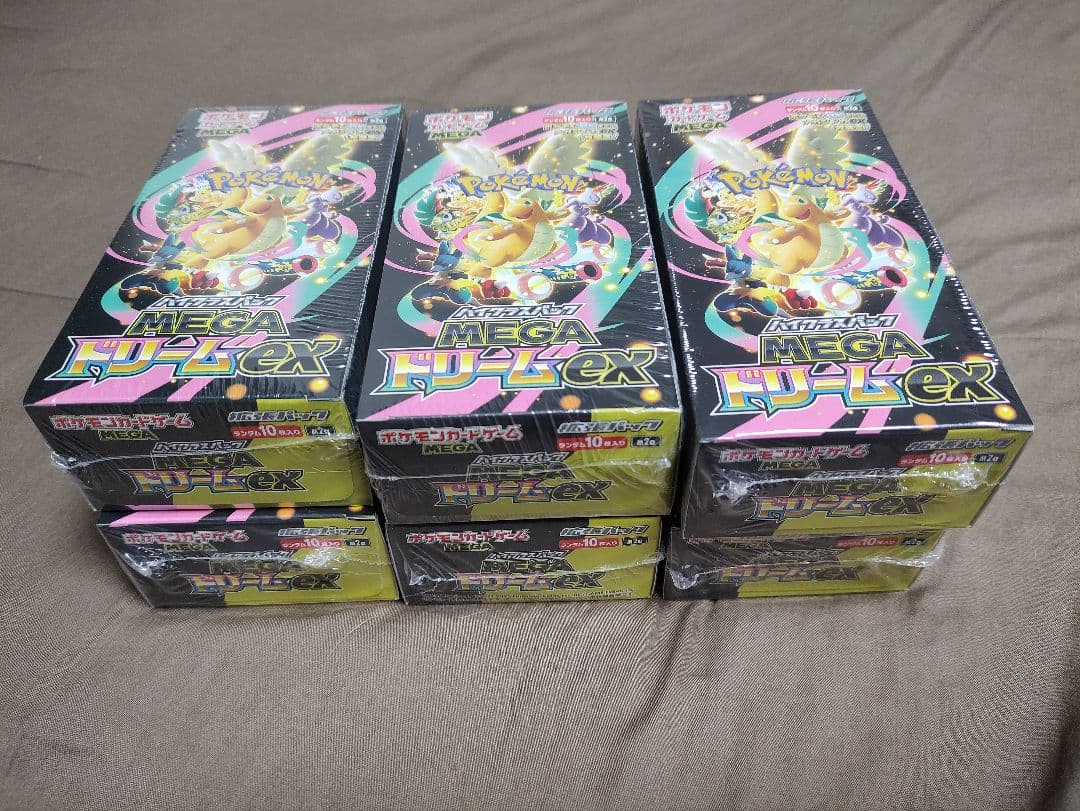 MEGAドリームex　6BOX　シュリンク付き