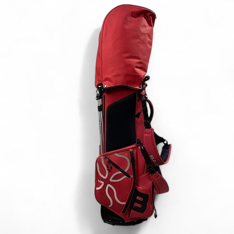 BALDO バルド スタンド付き キャディバッグ レッド ゴルフ 刺繍
