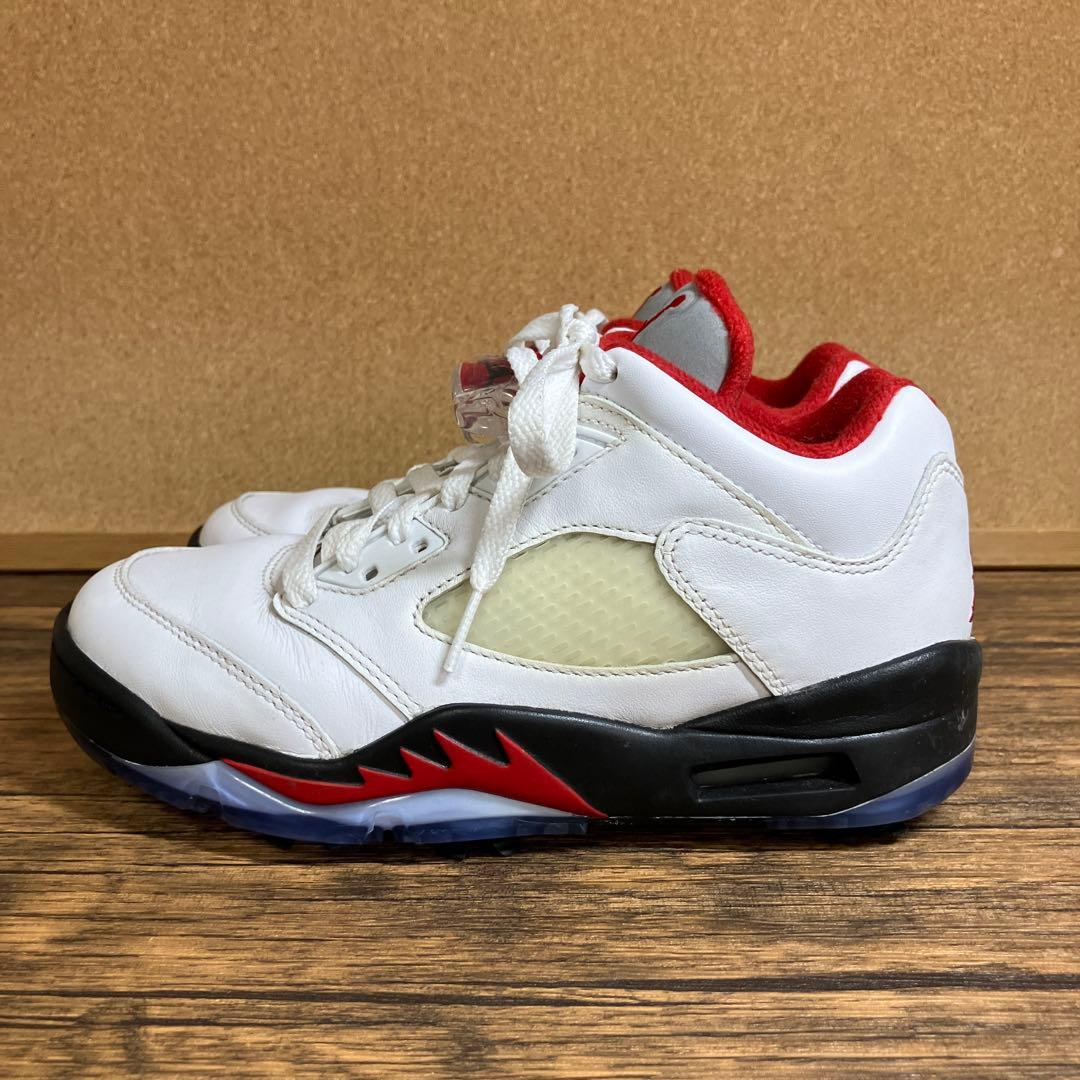 （K25745）ナイキ エアジョーダン5 レトロ ロー ゴルフ 23㎝