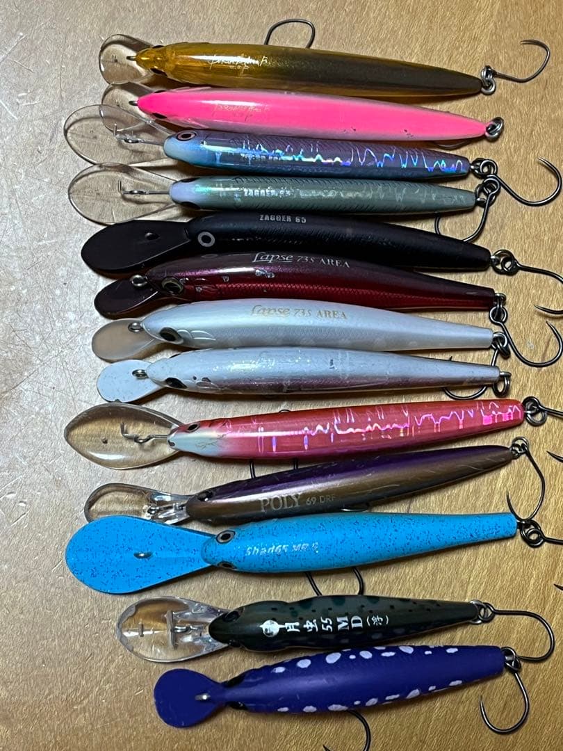 エリアトラウト　ミノー40個セット