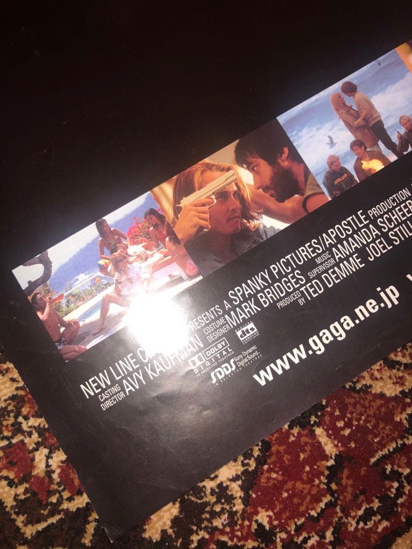 BLOW ブロウ Johnny Depp 日本版ポスター B2 当時物 非売品