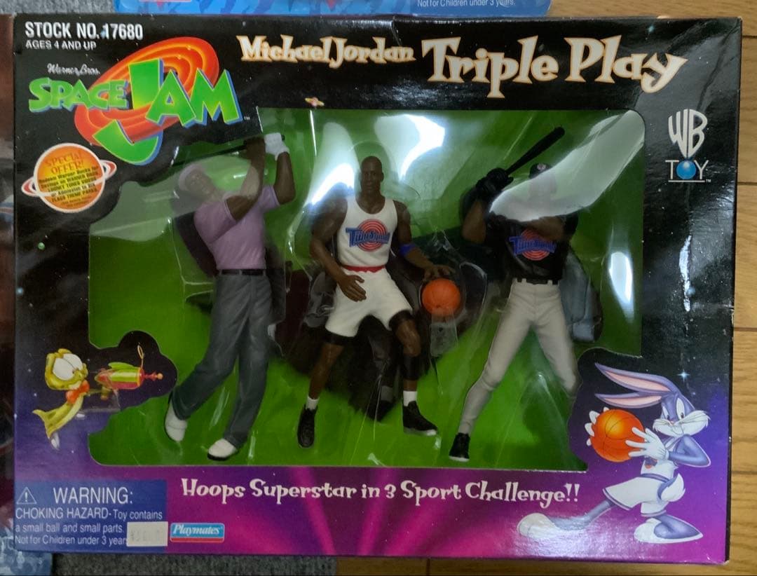 【未開封】スペースジャム フィギュア / マイケル ジョーダン 6点セット