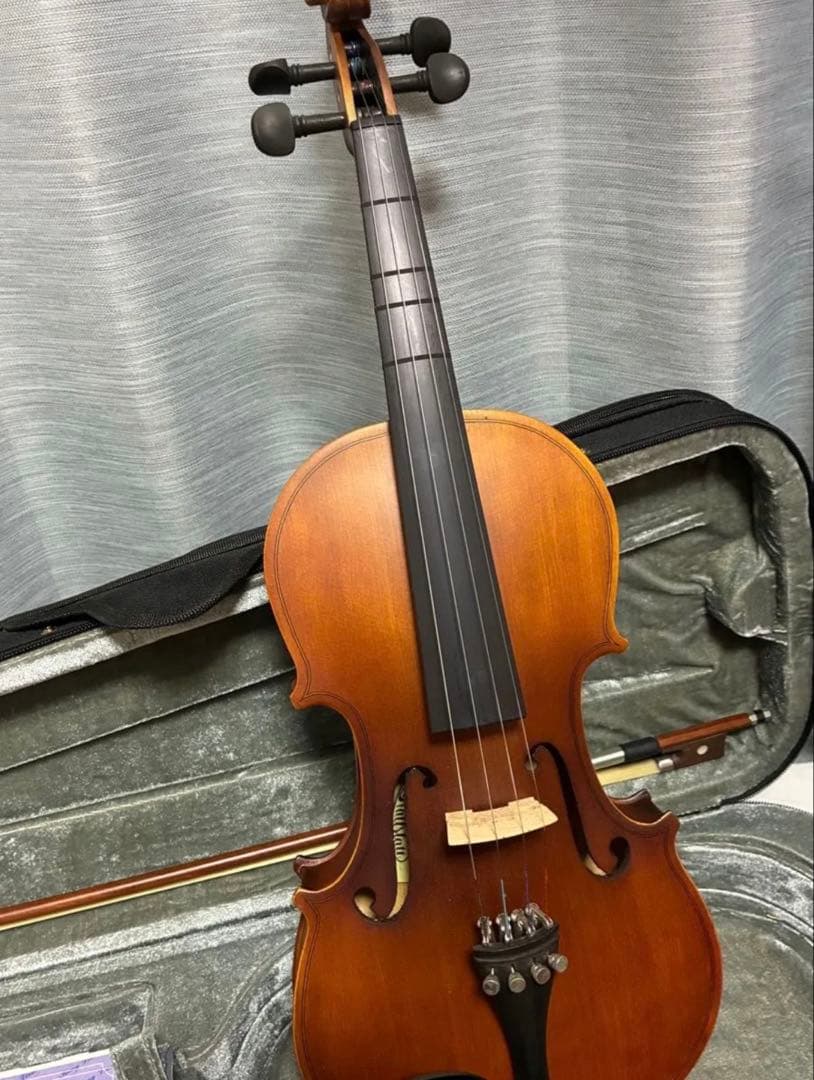 木製バイオリン ケース付き